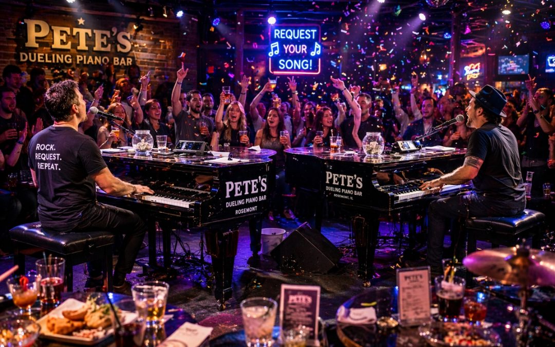 High Energy Dueling Piano Bar in Chicago for Groups and Dates